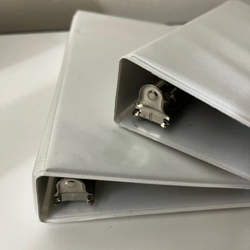 2 Mini 1 Inch Binders